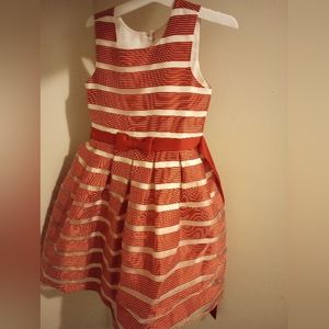 Red and white dress Jona Michelle